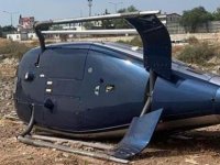 İzmir’de helikopter kazası: 2 kişi yaralandı