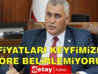 Amcaoğlu ,KKTC’deki akaryakıt fiyatlarıyla ilgili açıklama yaptı