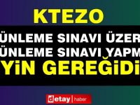 KTEZO: Bütünleme sınavları üzerine, bütünleme sınavları yapmaya devam ediyoruz