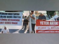 Dilekkaya, Kırıkkale, Erdemli ve Yiğitler halkı eylem yaptı