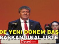 UBP'de Üstel dönemi resmen başladı