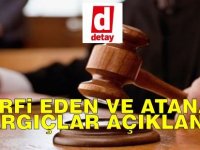 Yüksek Adliye Kurulu, terfi eden ve atanan yargıçları açıkladı