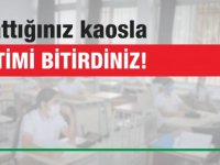 CTP: Yarattığınız kaosla eğitimi bitirdiniz!