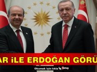 Cumhurbaşkanı Tatar Erdoğan ile görüştü