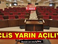 Meclis Yarın Açılıyor