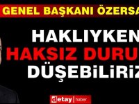 Özersay'dan Ertuğruloğlu'na destek!