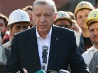 Ölü sayısı 41'e yükseldi... Erdoğan, patlamanın meydana geldiği Amasra'daki maden ocağında incelemede bulundu...