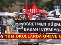 KTOEÖS tüm okullarda greve gitti