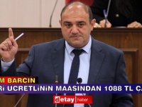 Barçın: Asgari ücretlinin maaşından 1088 TL çaldınız