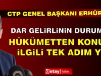 Erhürman'dan zamlara sert tepki!