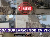 Lefkoşa Surlariçi'nde ev yıkıldı