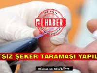 Ücretsiz şeker taraması yapılıyor