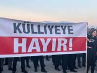 Hayır yürüyüşü yapıldı