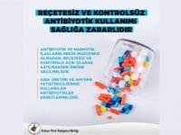 KTTB: Reçetesiz ve Kontrolsüz Antibiyotik Kullanımı Sağlığa Zararlıdır