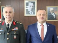 KTBK Komutanı Tümgeneral Öztürk, Maliye Bakanı Şan’a İade-i Ziyarette Bulundu