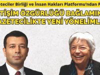 Gazeteciler Birliği ve İnsan Hakları Platformu’ndan panel: “İletişim Özgürlüğü Bağlamında Gazetecilikte Yeni Yönelimler”