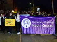 CTP Kadın Örgütü Cumhurbaşkanlığı Önünde Eylem Yaptı