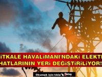 Geçitkale Havalimanı'ndaki elektrik hatlarının yeri değiştiriliyor!