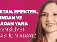 Nazlı: Halktan, Emekten, Kadından ve Doğadan Yana Bir Temsiliyet Olması İçin Adayız