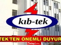 KIB-TEK duyurdu... İhaleye çıkılacak!