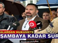 Sendikalardan hükümete çarşambaya kadar süre!