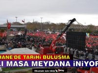 Saraçhane’de tarihi buluşma: Altılı Masa meydana iniyor