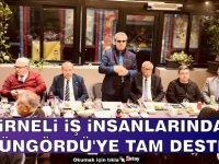 Girneli İş İnsanları Güngördü’ye Tam Destek Belirtti