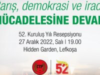 Barış, demokrasi ve irade mücadelesinde 52 yıl