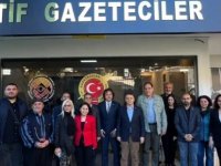 Londra Avrupa Gazetesi Genel Yayın Yönetmeni Vatan Öz, Alanya’da Gazetecilerle Buluştu