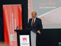 Tatar, 'Doğu Akdeniz Jeopolitiği ve KKTC' konulu konferans verdi