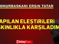 Tatar: Dile Getirdikleri Maraş Formülü Aslında Maraş’ın Bizim İçin Kaybı Demektir