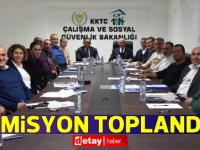 Asgari Ücret Saptama Komisyonu toplandı