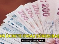 Asgari ücrete itiraz süresi başladı