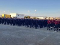 113 polis memuru ile 37 itfaiye memuru aday adayı polis okulunda temel eğitimlerine başladı