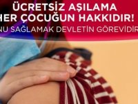 KTTB: Ücretsiz aşılama her çocuğun hakkıdır!