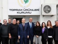 Tatar, Toprak Ürünleri Kurumu’nu ziyaret etti