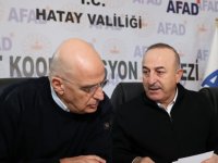 Yunan bakan Dendias, Çavuşoğlu’yla birlikte Hatay’da