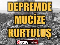 Hatay’da enkaz altında kalan iki kişi depremin 261’inci saatinde kurtarıldı