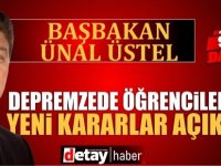 İşte deprem bölgelerinde yaşayan öğrenciler için alınan kararlar