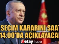 Seçim tarihi belli oluyor… Erdoğan açıklayacak