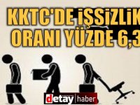 KKTC’de işsizlik oranı yüzde 6,3