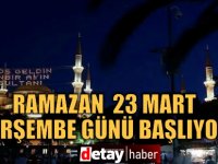 11 ayın sultanı Ramazan başlıyor