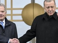 Erdoğan, Finlandiya liderini törenle karşıladı: Gündem NATO üyeliği