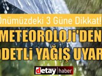 Meteoroloji Dairesi: Hafta sonu ve Pazartesi sağanak yağmurlu geçecek