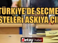 Türkiye'de seçmen listeleri askıya çıkarıldı