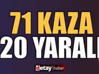 Bir Haftada 71 Trafik Kazası