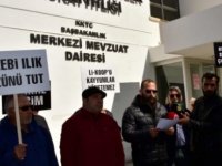 Lefkoşa İktisat Kooperatifi Üye İnisiyatifi, Kooperatif Şirketler Mukayyitliği’ne siyah çelenk bıraktı