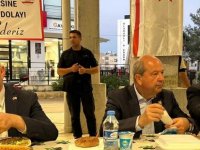 Türkiye'den gelen depremzedeler için iftar verildi