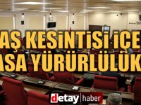 Maaş kesintisini içeren yasa yürürlükte