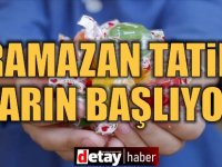 3 gün sürecek Ramazan Bayramı tatili yarın başlıyor